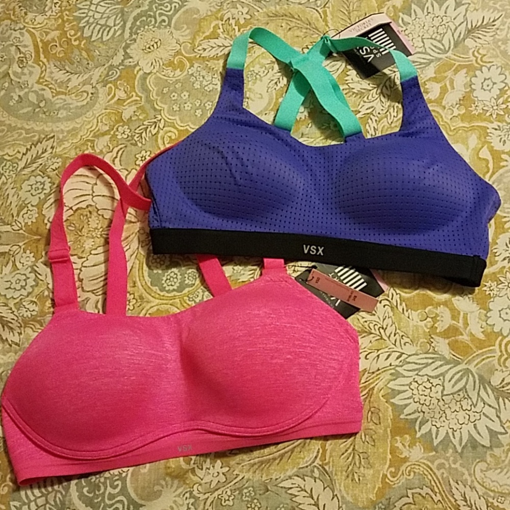 Victoria's secret sports bra 34B PINK ONLY LEFT